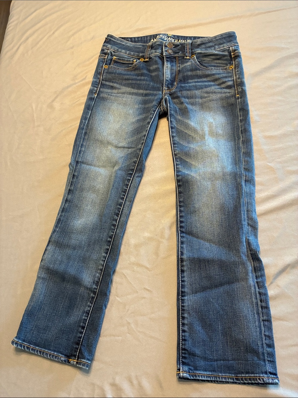 American Eagle Outfitters Blue Flare Jeans